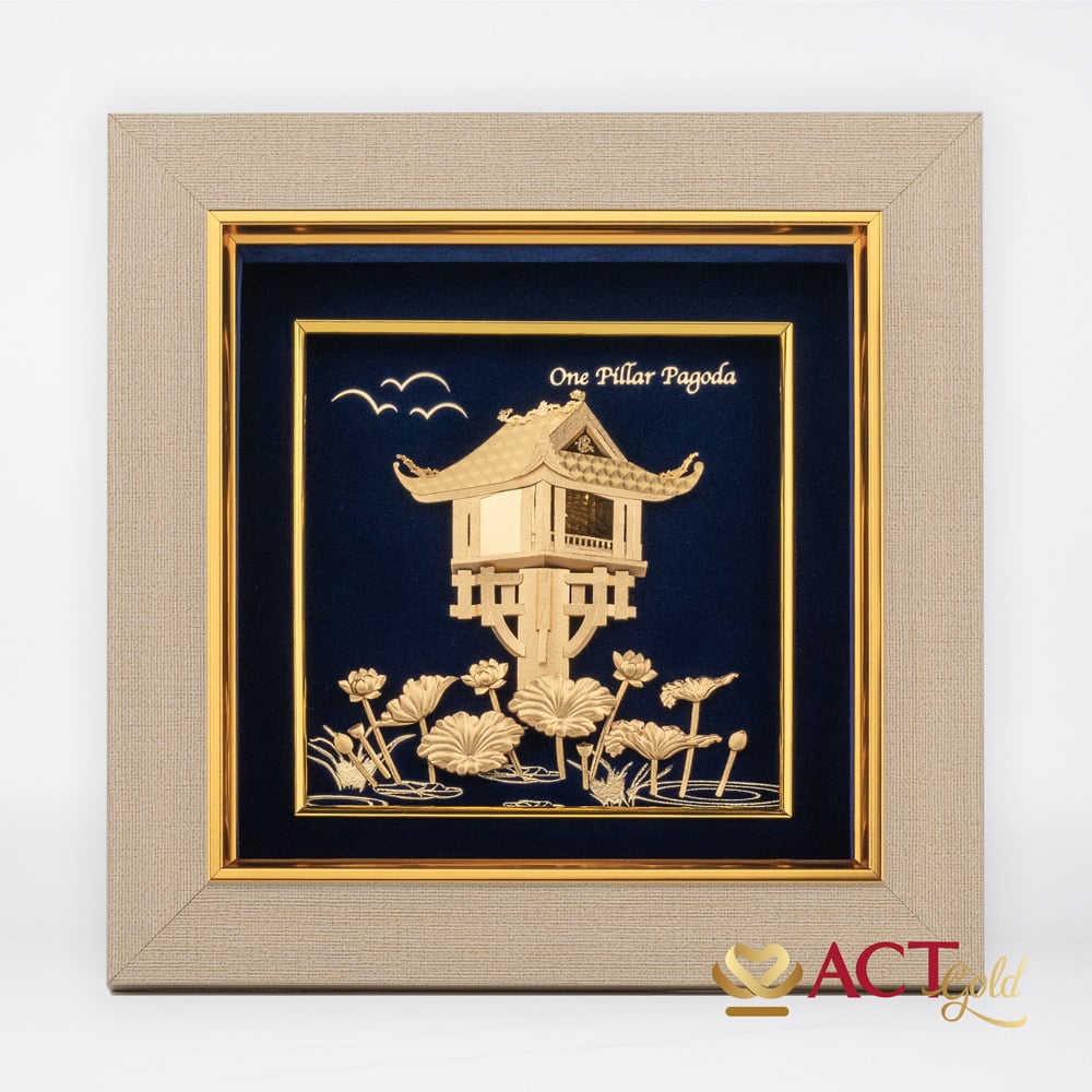 Tranh dát vàng - Quà Tặng Dát Vàng - Công Ty TNHH Q&V